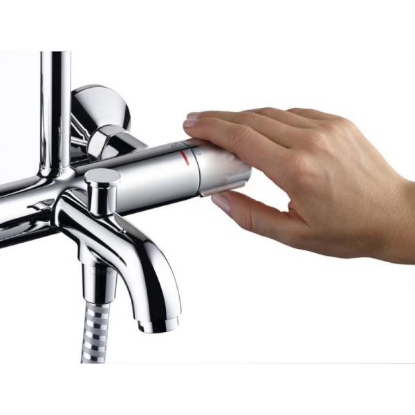 Hansgrohe 26274000 Vernis Blend Душевая система для ванны, с термостатом 2 режима, хром