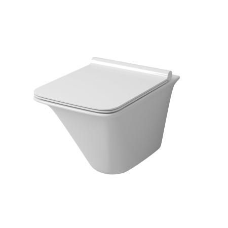 Унитаз Grossman GR-4413S (510*355*370) подвесной безободковый с тонкой крышкой