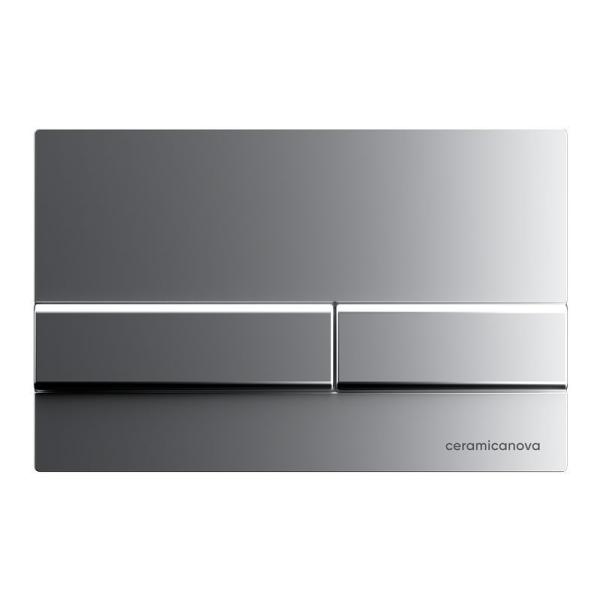 Инсталляция Ceramicanova Envision CN1002M с кнопкой смыва Flat цвет хром матовый