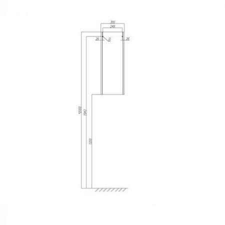 Шкафчик AQUATON Йорк 30 1A171403YOAY0 белый/выбел дерево