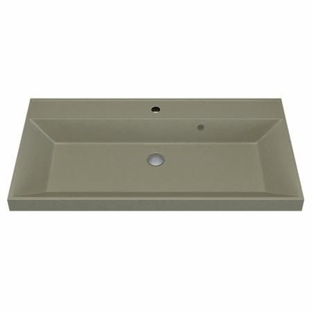 Раковина кварцевая Uperwood Classic Quartz 90 см, бежевая матовая, десерт