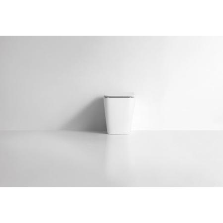 Унитаз CeramaLux NS-3170 54 см приставной безободковый микролифт