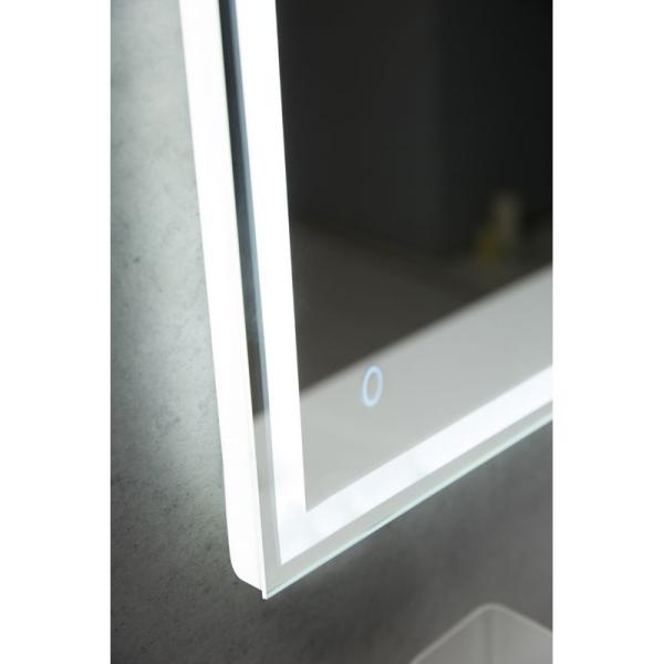 Зеркало Belbagno SPC-VST-600-800-LED-TCH Led подсветка, сенсор 600x30x800