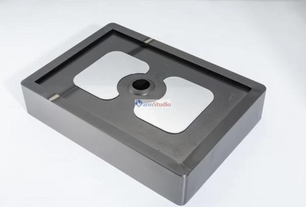 Раковина Gappo GX401-9 51x36 Oружейная сталь нерж.сталь на столешницу