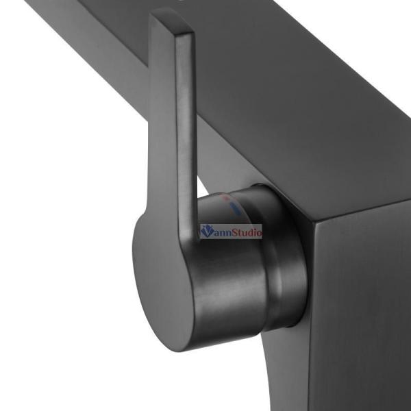 Смеситель для биде Keuco Edition 11 51109130000 Хром черный шлифованный