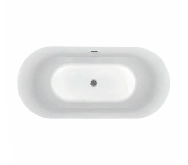 Ванна Hatria Y7AX25 170x78 из акрила (слив-перелив в комплекте), белый матовый