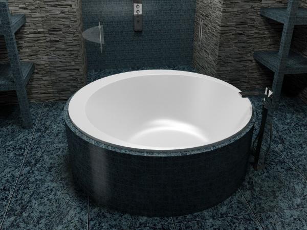 Акриловая ванна Vayer Boomerang D160 с панелью