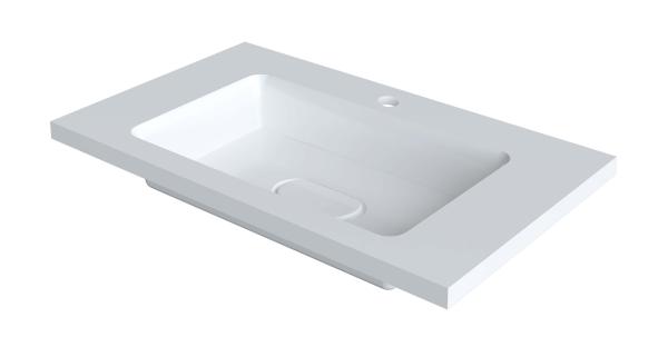 Раковина Uperwood Modul 80 см, прямоугольная