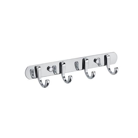 Планка с четырьмя крючками FIXSEN EQUIPMENT FX-1714, хром