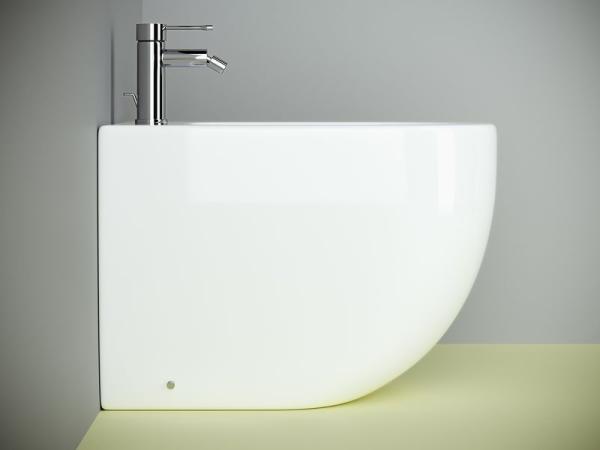 Биде Ceramicanova METROPOL CN4005 напольное белое