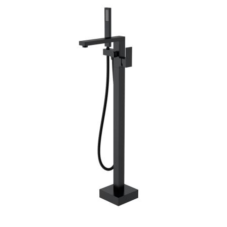 Смеситель напольный Boheme QUBIC Black 479-B