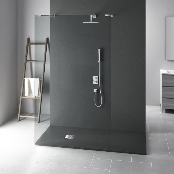 Поддон для душа Vincea из искусственного камня VST-4SR1012A,1200*1000*25, антрацит