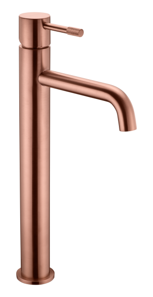 Смеситель для умывальника Boheme высокий, Uno Copper Brushed 462-CB