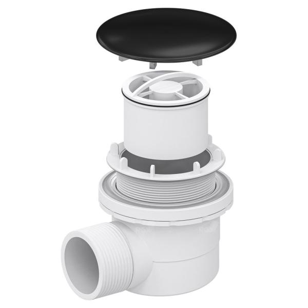 Сифон для душевых поддонов RGW Velplex QYD-06 Черный  18241106-04