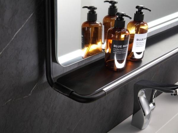 Зеркало ESBANO ES-3727K2D Антизапотевание LED подсветка 100х70х14