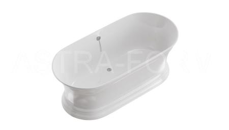 Ванна Astra Form ШАРМ 170х80 белая иск. камень