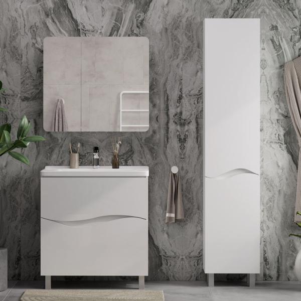 Тумба для ванной Volna 80.2Y напольная (Миранда) раковина отдельно