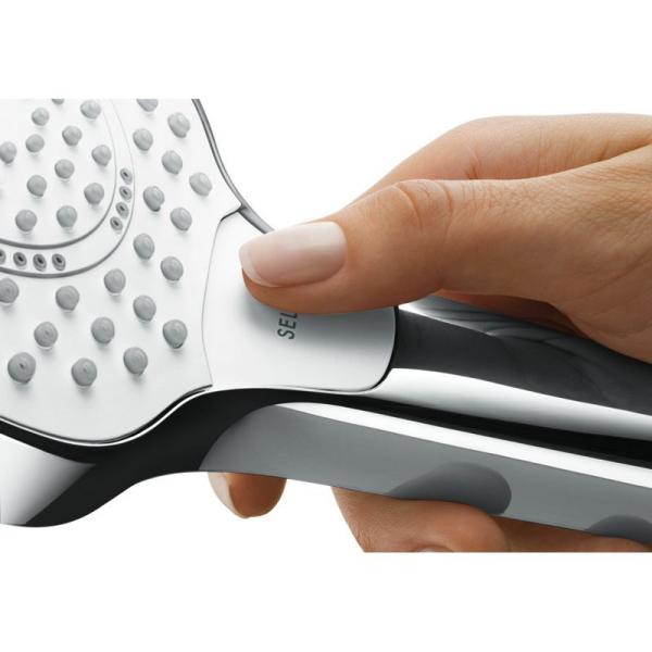 Ручной душ Hansgrohe Croma Select E 26813400, белый/хром