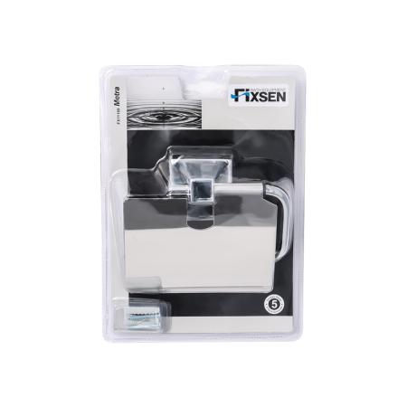 Держатель для туалетной бумаги FIXSEN METRA FX-11110, хром