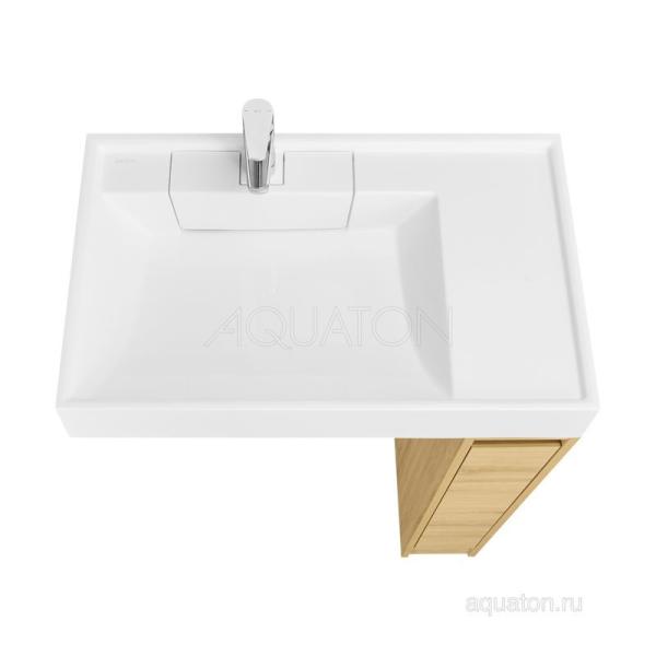 Тумба под раковину AQUATON Лондри 20 Дуб Сантана без фасада 1A267101LH0C0