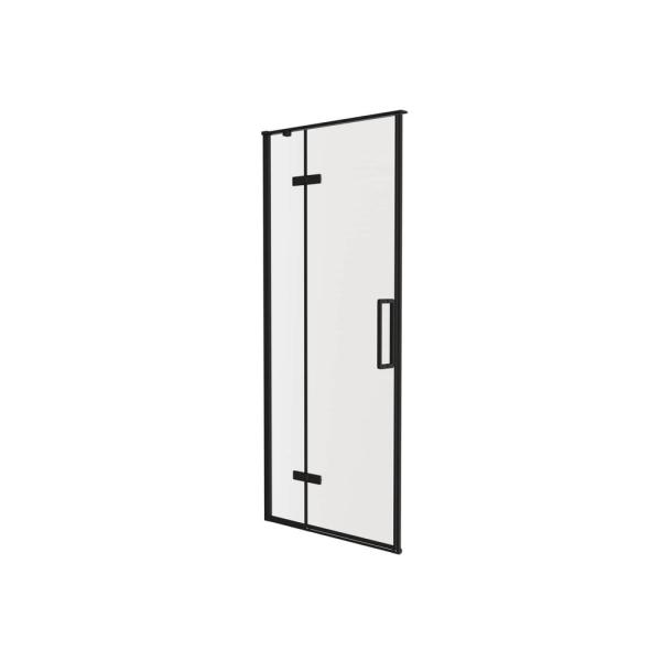 Душевая дверь KNOTLOR HDIP090CG0BL 90х200, черный