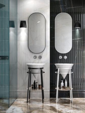 Металлическая структура Kerama Marazzi CONO КОНО CO.44\BLK.M напольная 44, черная матовая