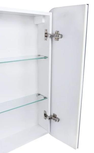 Зеркало-шкаф Style Line Elfante Каре 80*80 с подсветкой, сенсор на зеркале