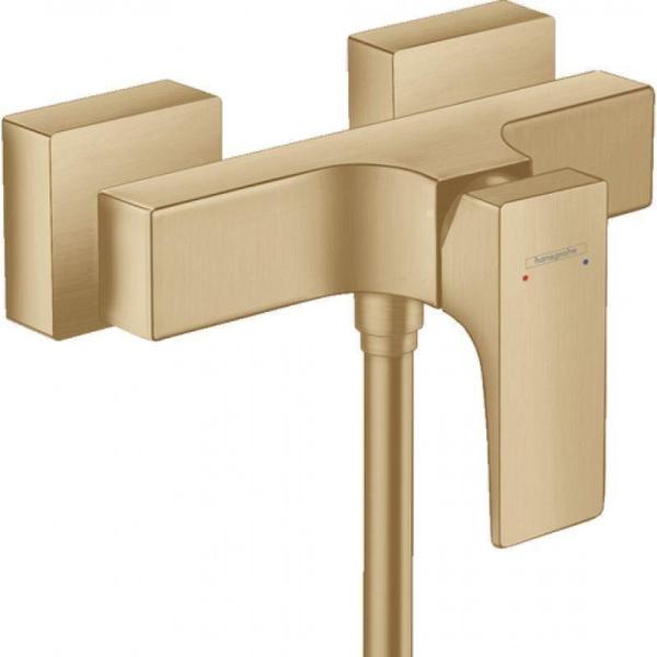 Смеситель Hansgrohe 32560140 Metropol для душа шлифованная бронза