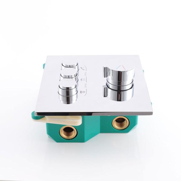 Встраиваемый смеситель Vincea для душа VSCV-431CH трехфункциональный, хром