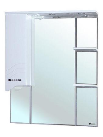 Зеркало-шкаф Bellezza Дрея 85 L с подсветкой белый