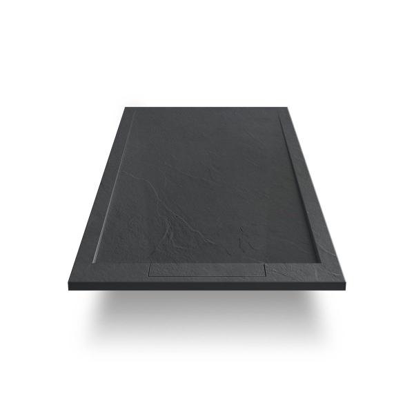 Поддон для душа Vincea из искусственного камня VST-4SRL8012A,1200*800*25, антрацит