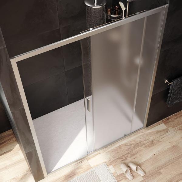 Дверь душевая в нишу AM.PM Gem W90G-150-1-195MM прозрачное, матовое; профиль хром матовый