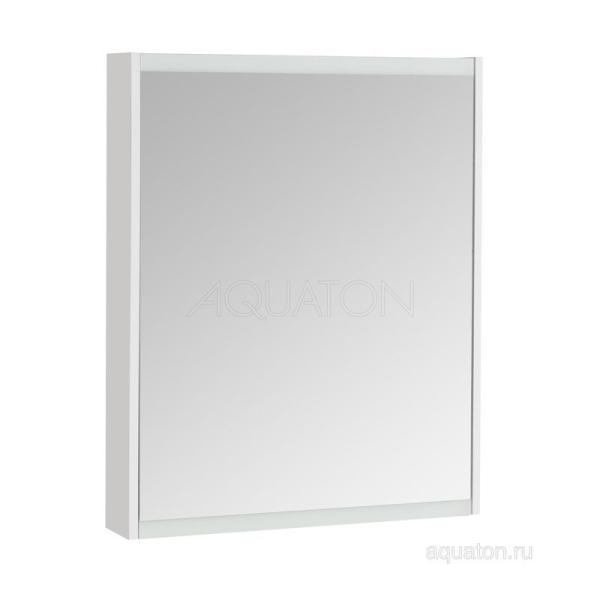 Зеркальный шкаф AQUATON Нортон 65 белый 1A249102NT010