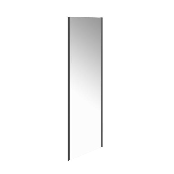 Душевая панель боковая Kerama Marazzi VETRO ВЕТРО VE.80.FP.BLK.M 80х195, матовый черный