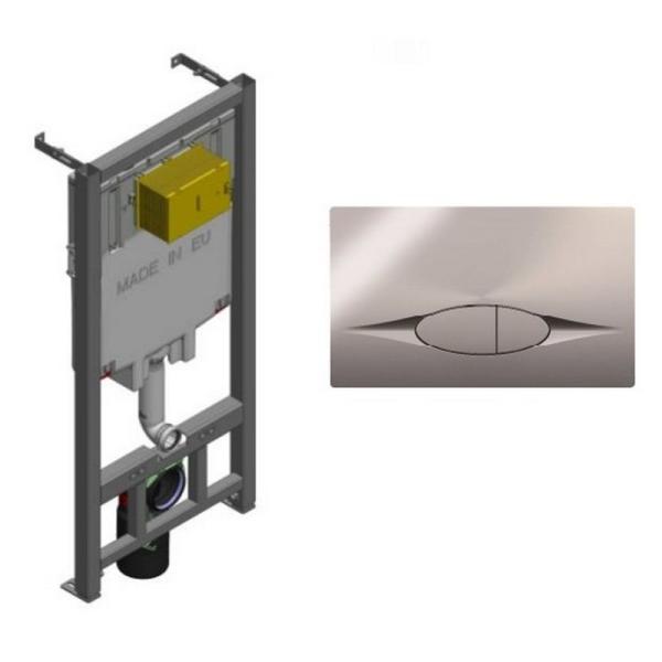 Панель смыва Jacob Delafon E29027-CP хром