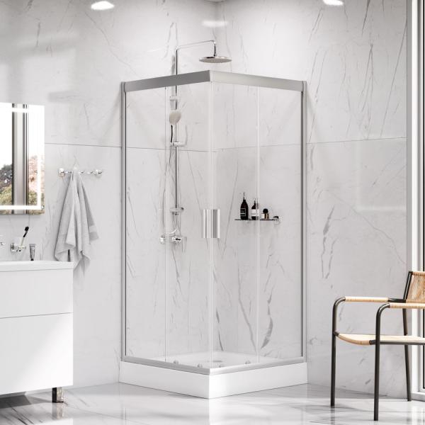 Душевой уголок AM.PM Gem W90G-403-090MT прозрачный