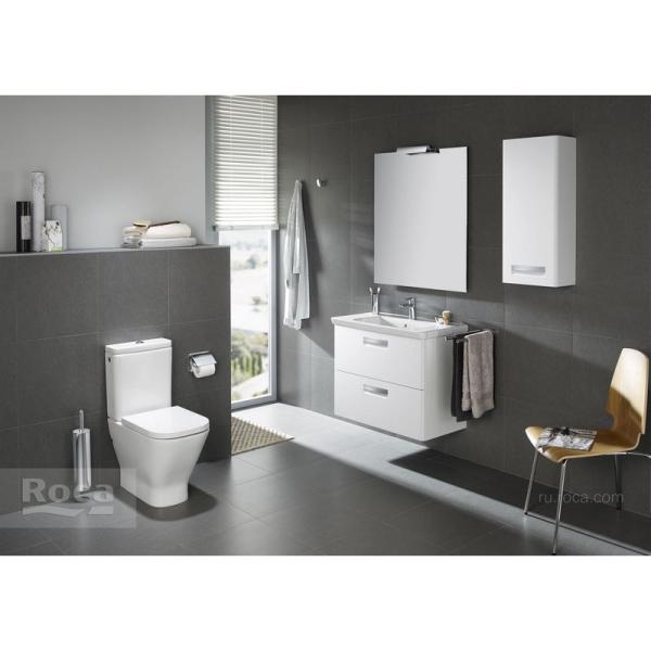 Тумба под раковину Roca The Gap 60 белый глянец ZRU9302879