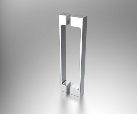 Душевой уголок Vincea Alpha VSQ-3AL900CLB, 900*900, черный, стекло прозрачное