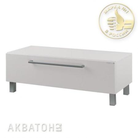 AQUATON комод с ящиком Мадрид 100 белый