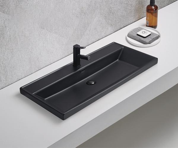 Раковина Gid Bm5510s встраиваемый 101 Черный матовый