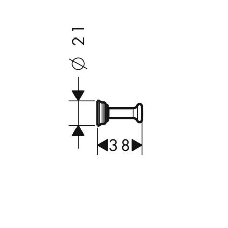 Axor Montreux 42137000 Крючок