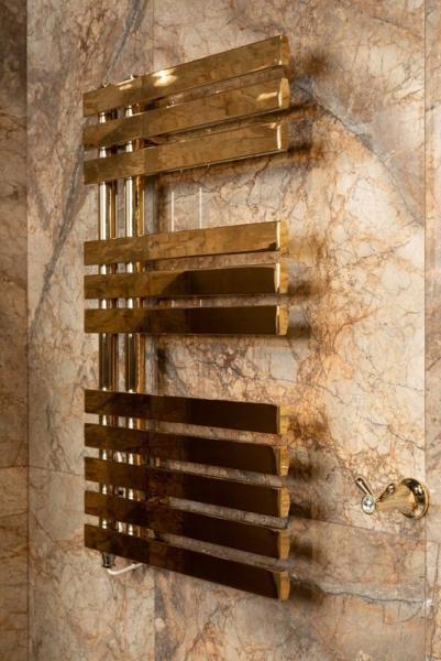 Полотенцесушитель электрический Boheme Venturo 721-G 500х898 Gold