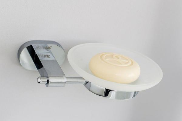 Держатель с мыльницей Ravak Chrome CR 200.00 X07P187 (стекло)