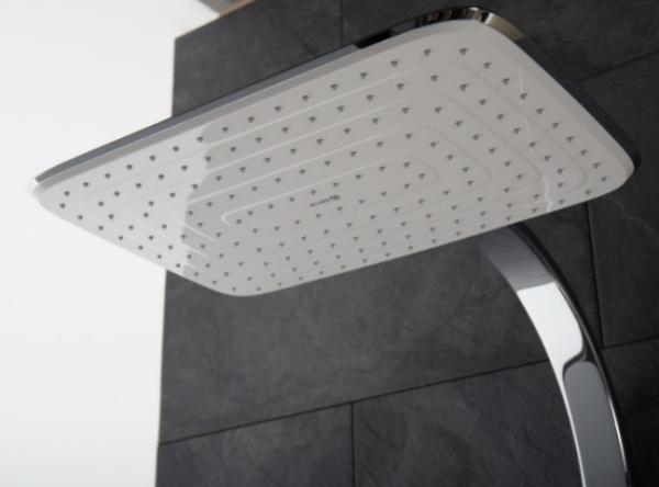 Верхний душ Kludi Freshline 6440005-00 40x26 см, прямоугольный, хром/белый