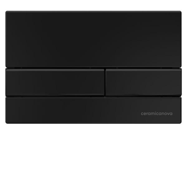Инсталляция Ceramicanova Envision CN1002B с кнопкой смыва Flat цвет черный матовый