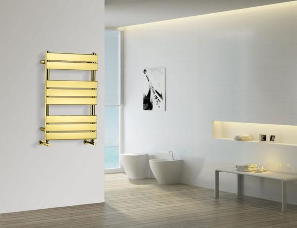 Полотенцесушитель водяной Boheme Venturo 720-G 500х800 Gold