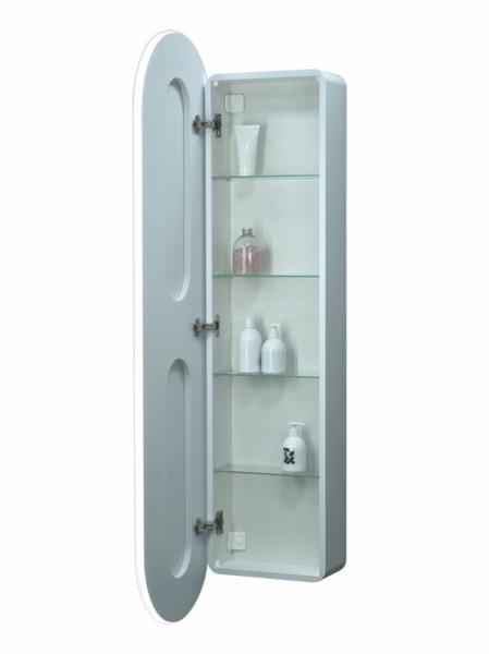 Зеркало Континент-пенал Elmage white LED 450х1600