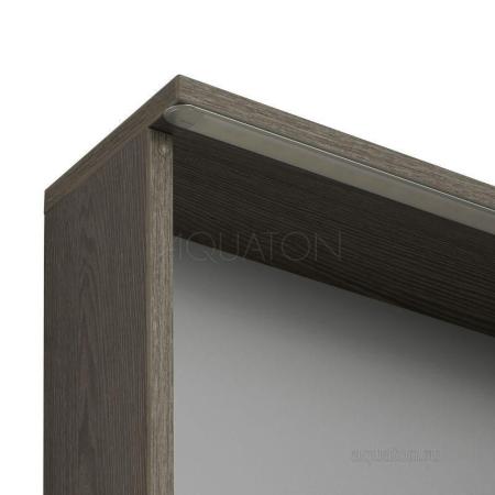 Зеркальный шкаф AQUATON Стоун 80 грецкий орех 1A228302SXC80