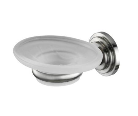 Мыльница WasserKraft Ammer K-7029 стеклянная хром матовый