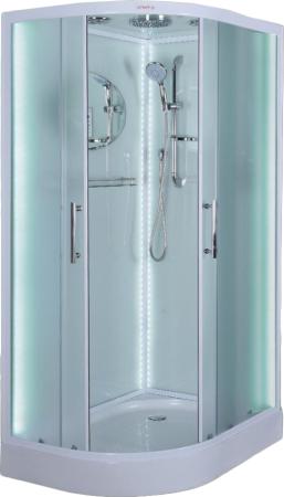 Душевая кабина Esbano Led ES-L115CR L/R, 115x85 см